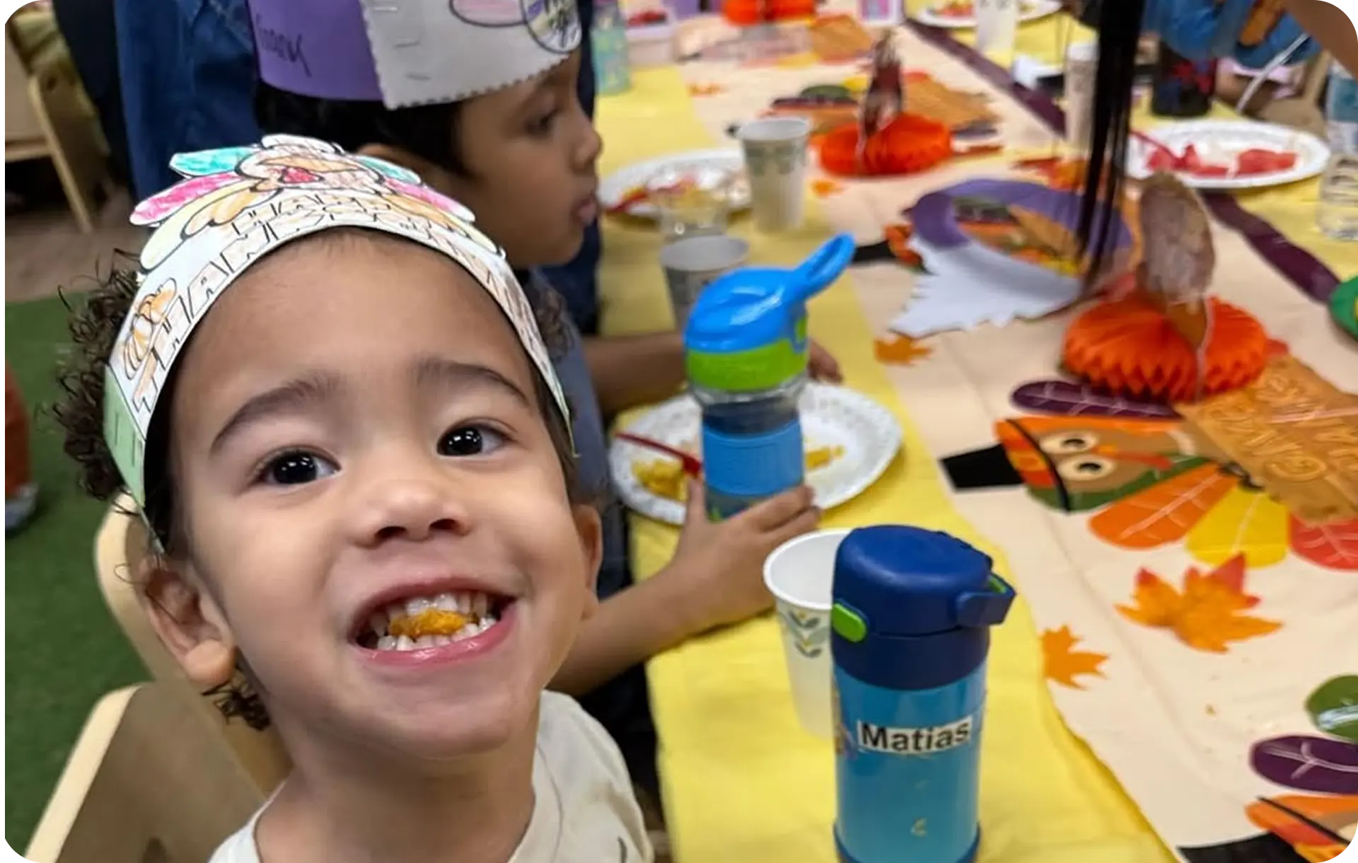 Technician marking inspection spot on floor